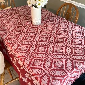 Martha Stewart tablecloth